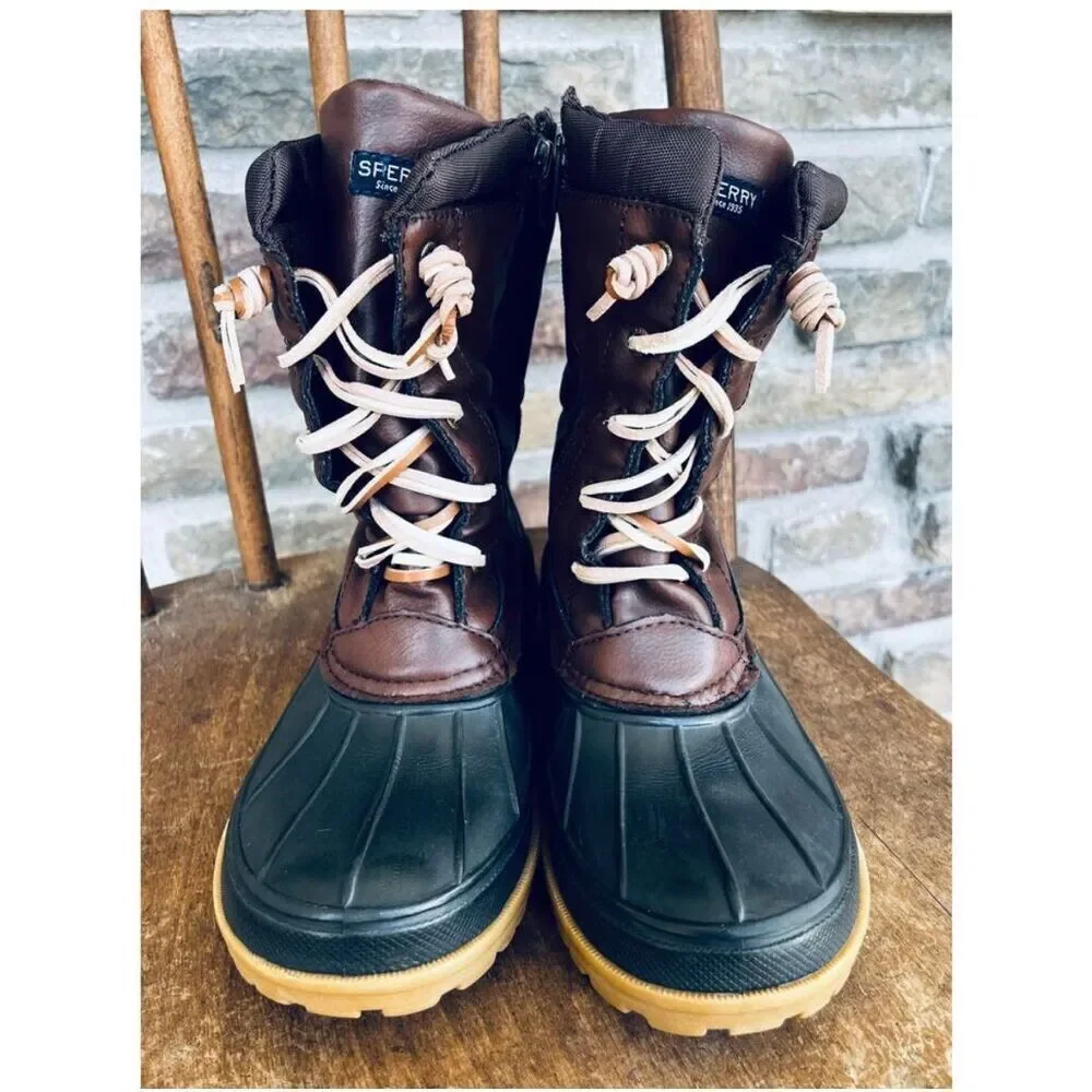 Sperry duck boots waterproof size 2